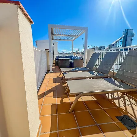 Apartment First-floor With Private Outdoor Area Communal Rooftop Terrace Ca Nerja